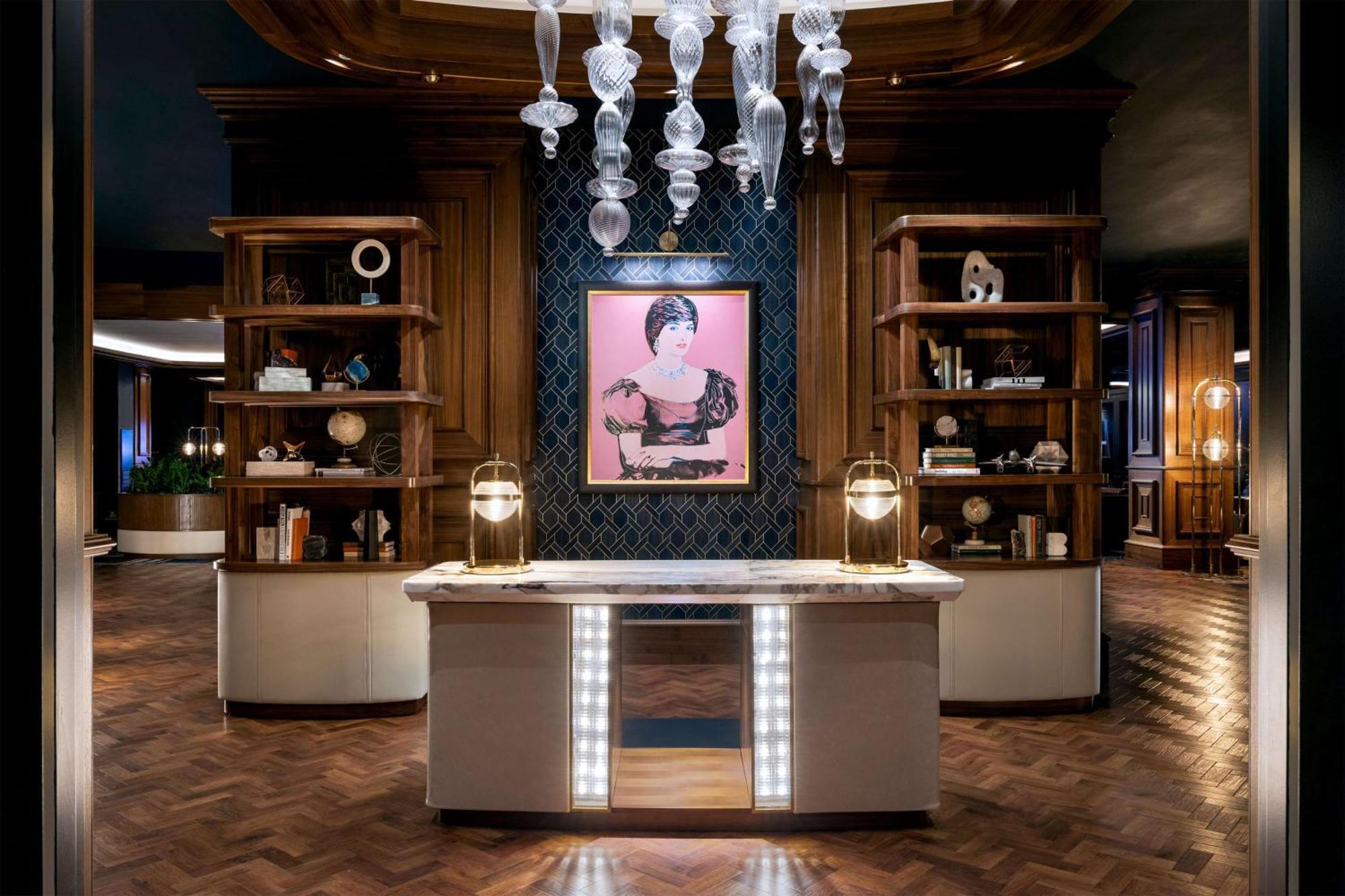 คอนราด ลาสเวกัส แอต รีสอร์ต เวิร์ลด์ Hotel ภายนอก รูปภาพ The interior of the hotel